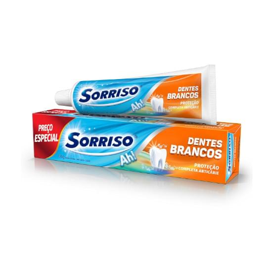 Imagem de Creme dental sorriso dentes brancos 120g preço especial