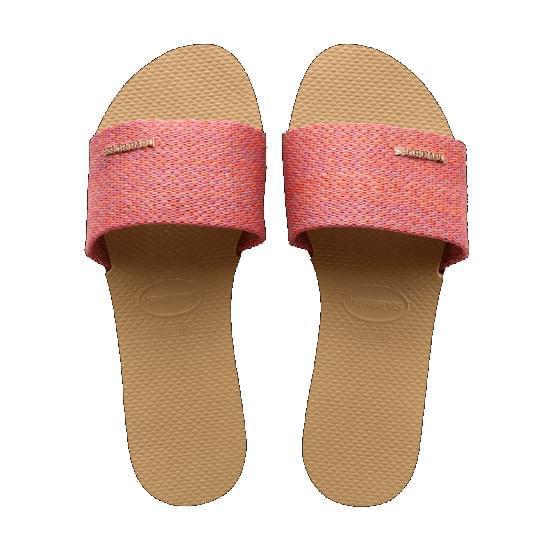 Imagem de Sandália havaianas feminina you malta dourado 37/38