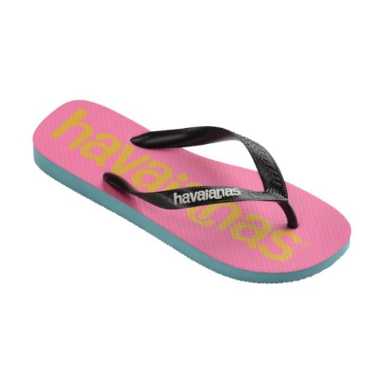 Imagem de Sandalias havaianas unissex top logomania2 azul 43/44