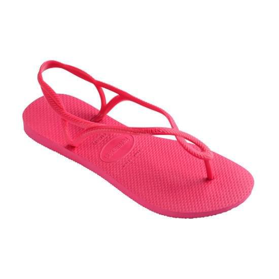 Imagem de Sandalia havaianas feminina luna pink eletric 33/34