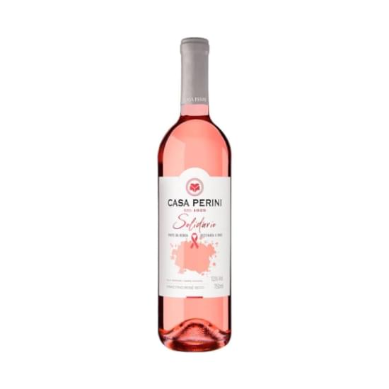 Imagem de Vinho rosé casa perini solidario seco 750ml