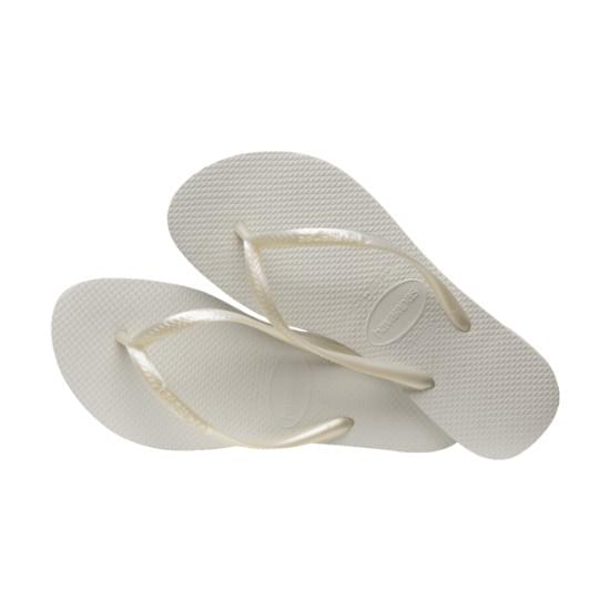 Imagem de Sandália havaianas feminina slim branco 41/42