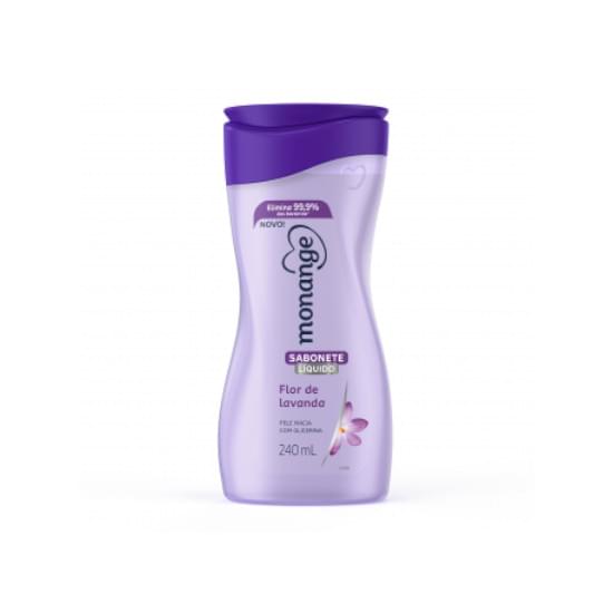 Imagem de Sabonete líquido monange flor de lavanda 240ml