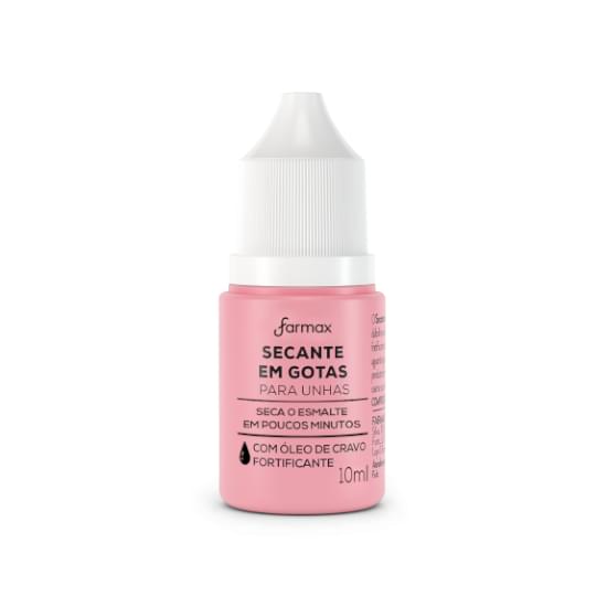 Imagem de Secante de esmalte em gotas farmax 10ml