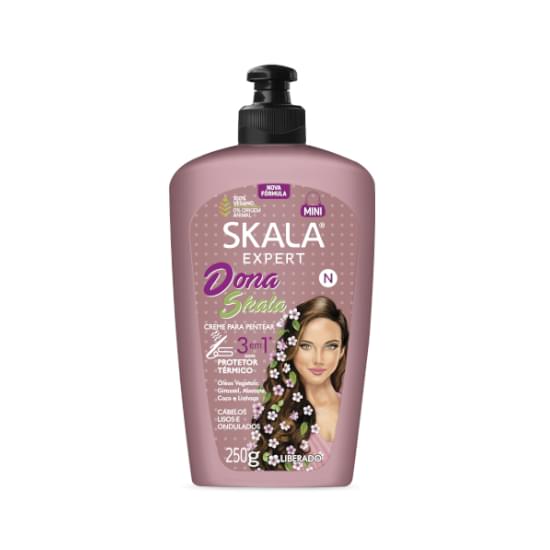 Imagem de Creme de pentear dona skala 3 em 1 250g