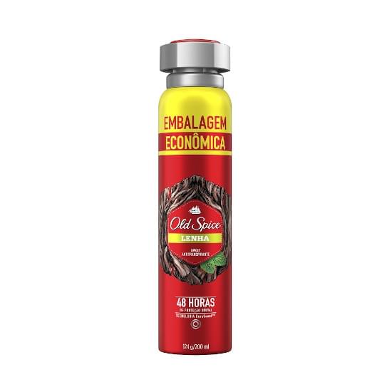 Imagem de Desodorante aerosol masculino old spice lenha 124g