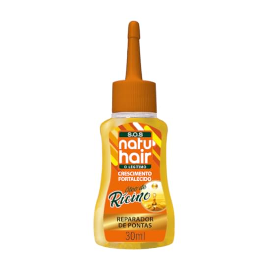 Imagem de Reparador de pontas natu hair s.o.s óleo de rícino 30ml