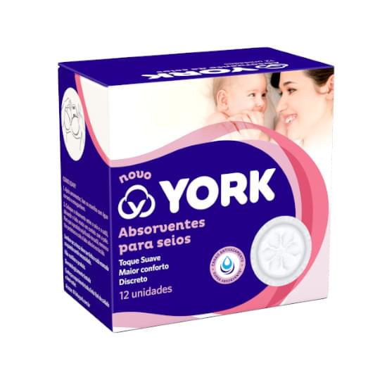 Imagem de Absorvente para seios york | com 12 unidades