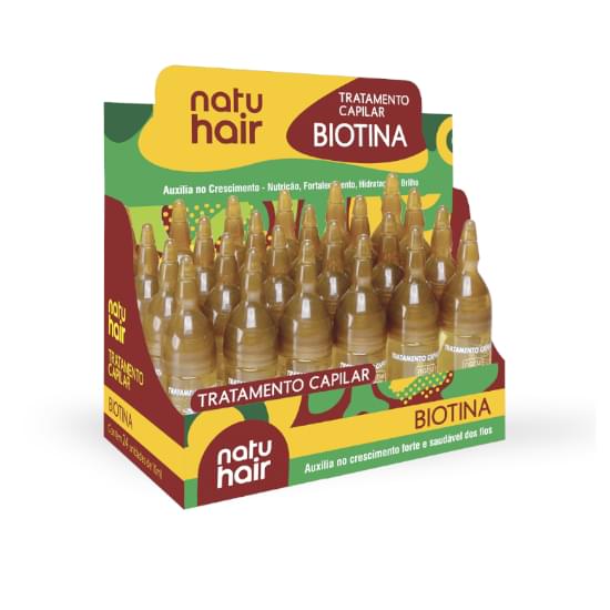 Imagem de Ampola natu hair biotina 10ml