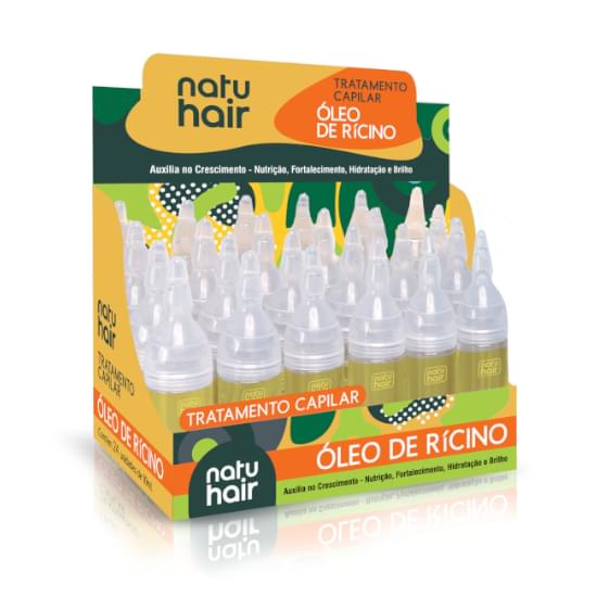 Imagem de Ampola natu hair óleo de rícino 10ml