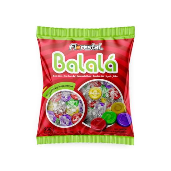 Imagem de Bala dura balalá sortida 500g