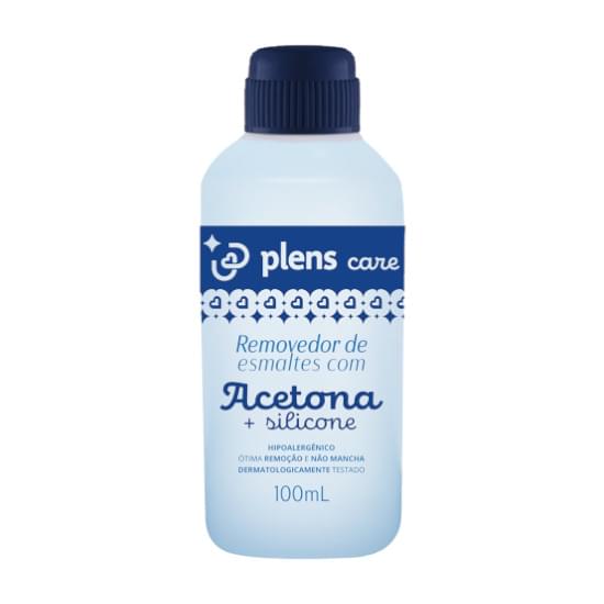 Imagem de Removedor de esmalte com acetona plens 100ml