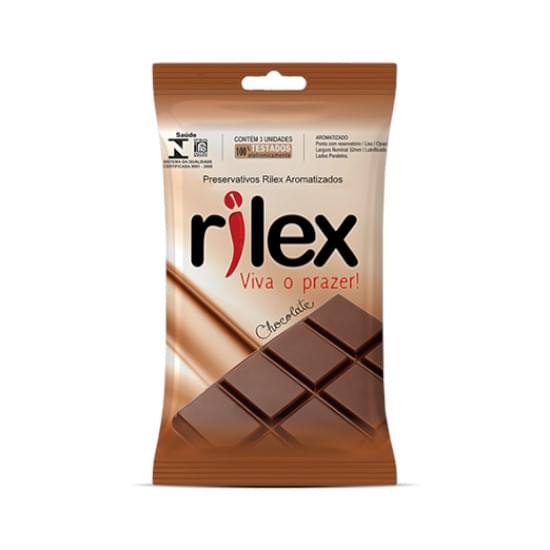 Imagem de Preservativo rilex chocolate | com 3 unidades