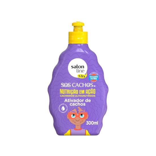 Imagem de Ativador de cachos salon line kids s.o.s cachos definição 300ml