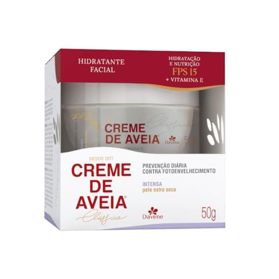 Imagem de Hidratante facial creme de aveia intensa davene 50g