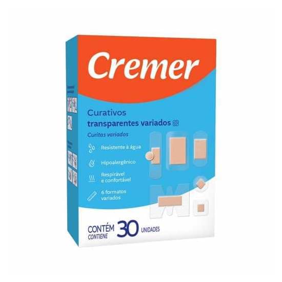 Imagem de Curativo variados 6 formas cremer | com 30 unidades