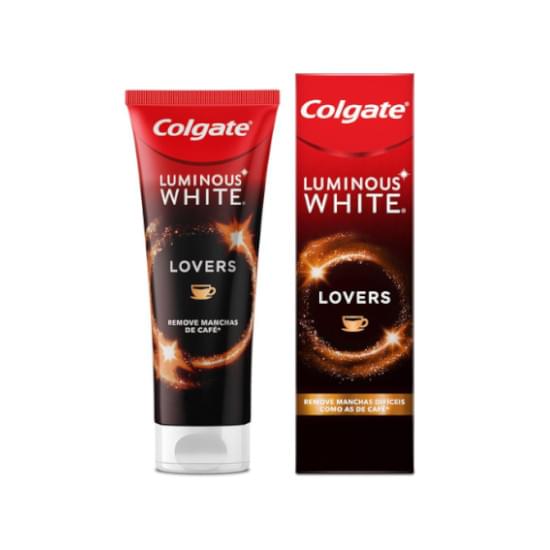 Imagem de Creme dental colgate luminous white lovers café 70g