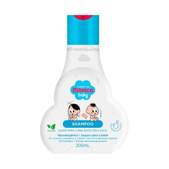 Imagem de Shampoo turma da mônica baby suave para cabelinhos delicados 200ml