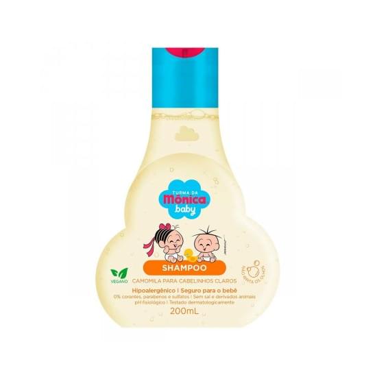 Imagem de Shampoo turma da mônica baby camomila para cabelinhos claros 200ml