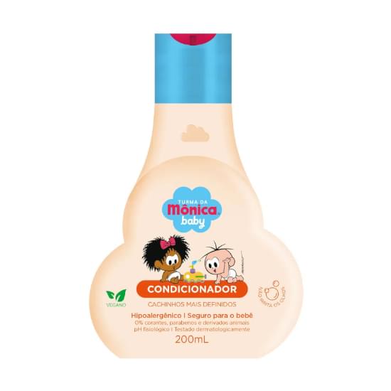 Imagem de Condicionador turma da mônica baby cachinhos mais definidos 200ml