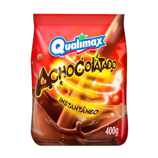 Imagem de Achocolatado em pó qualimax sachê 400g