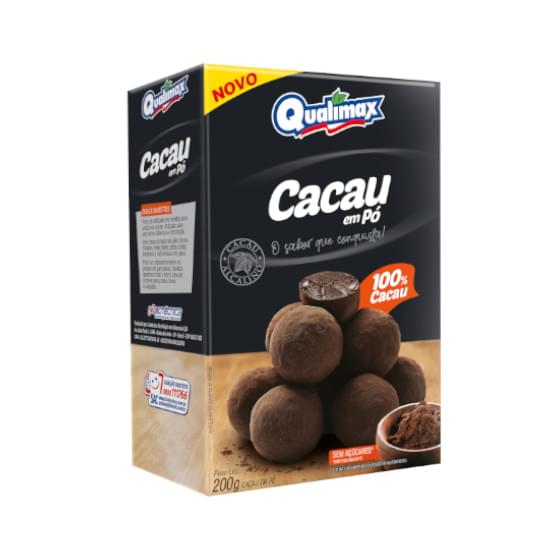 Imagem de Cacau em pó 100% qualimax 200g