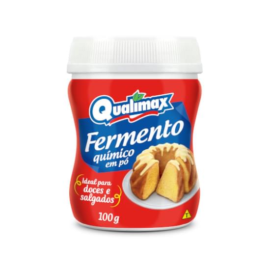 Imagem de Fermento quimico em pó qualimax 100g | display com 12 unidades