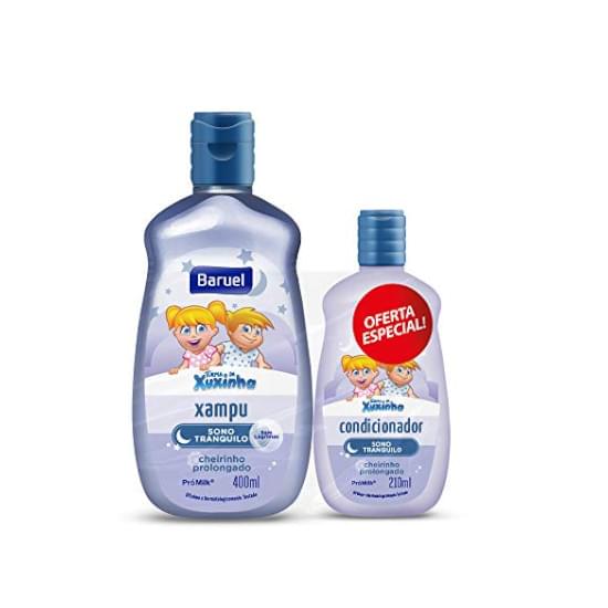 Imagem de Shampoo 400ml e condicionador 210ml turma da xuxinha sono tranquilo oferta especial