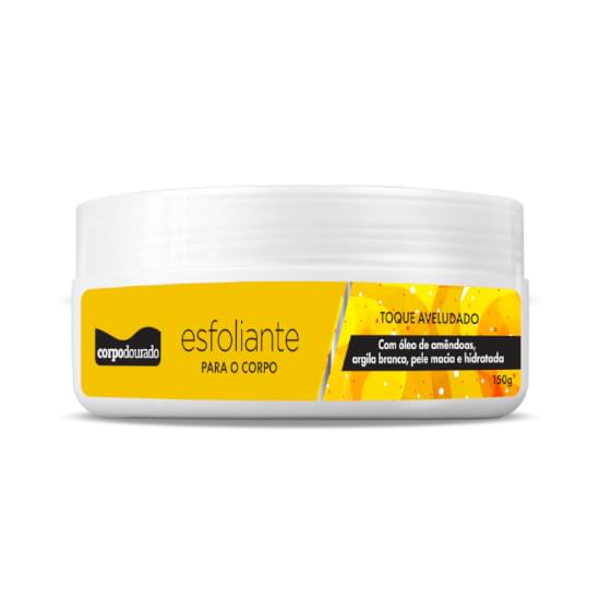 Imagem de Esfoliante para corpo corpo-dourado toque aveludado 150g