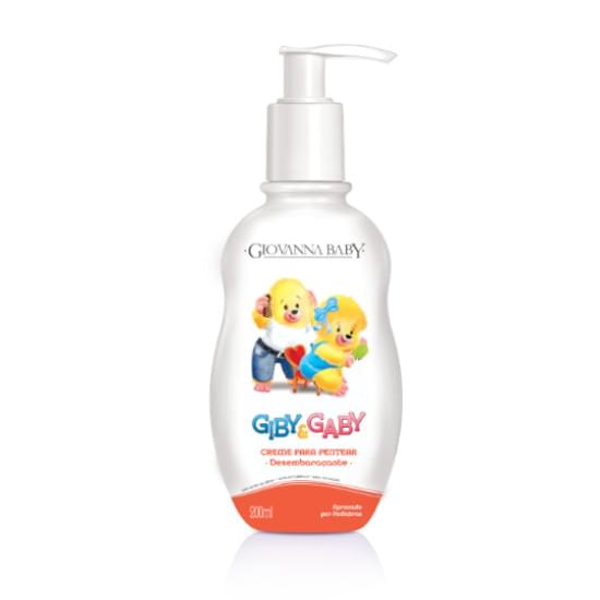 Imagem de Creme para pentear desembaraçante baby & kids giby e gaby giovanna baby 200ml