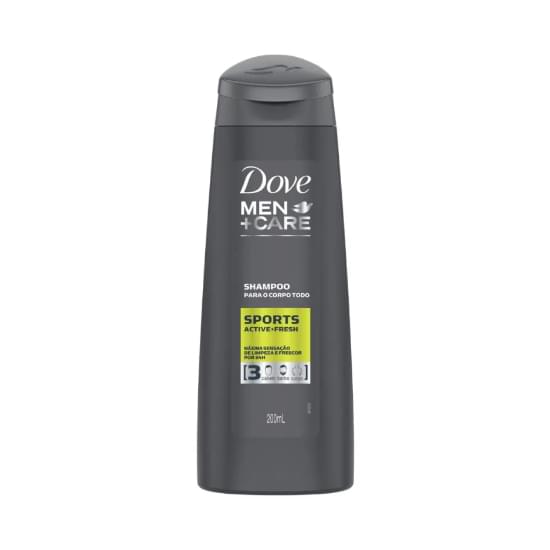 Imagem de Shampoo dove men care 3 em 1 sports 200ml