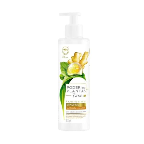 Imagem de Shampoo dove poder das plantas purificação + gengibre 300ml