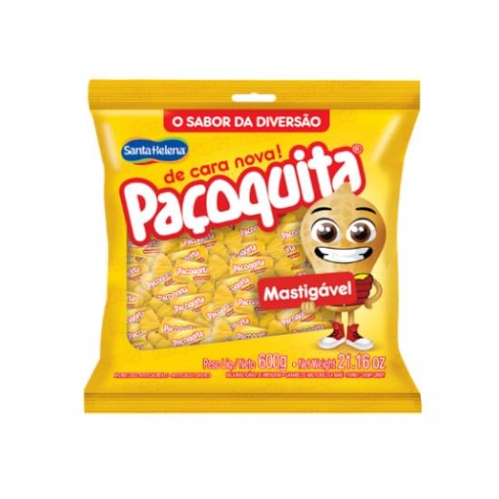 Imagem de Paçoquita bala mastigável de amendoim 600g