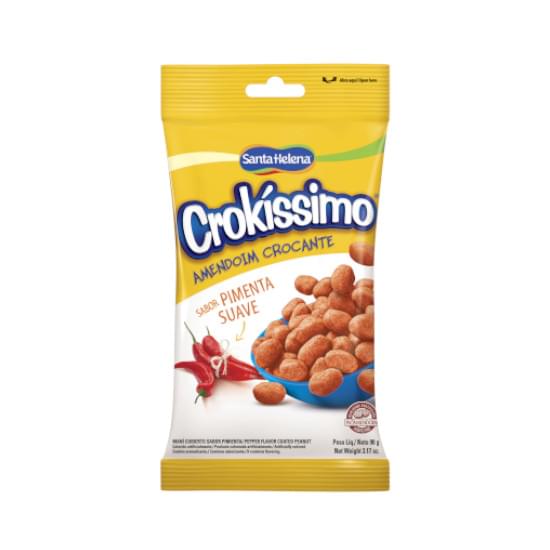 Imagem de Crokíssimo amendoim crocante sabor pimenta suave 90g