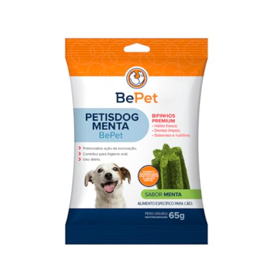 Imagem de Bepet petisdog menta sachê 65g m10