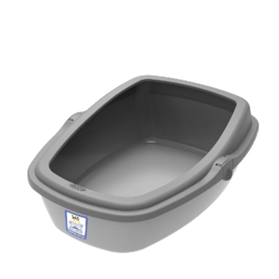 Imagem de Plast pet sanitario gato wc king medio cinza/taupe