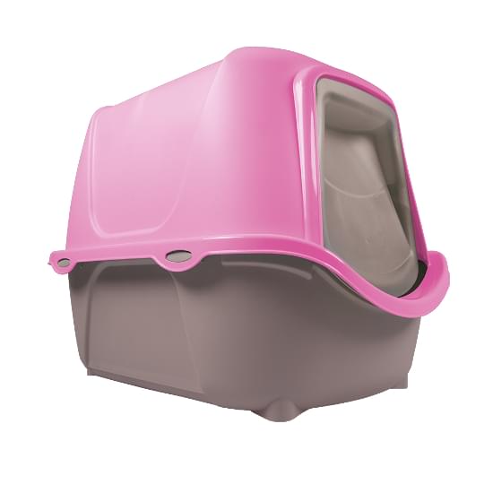 Imagem de Plast pet sanitario wc cat new rosa