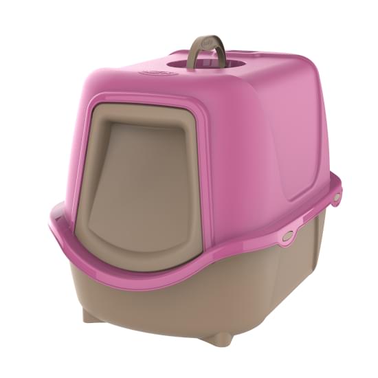 Imagem de Plast pet sanitario wc cat new gold rosa