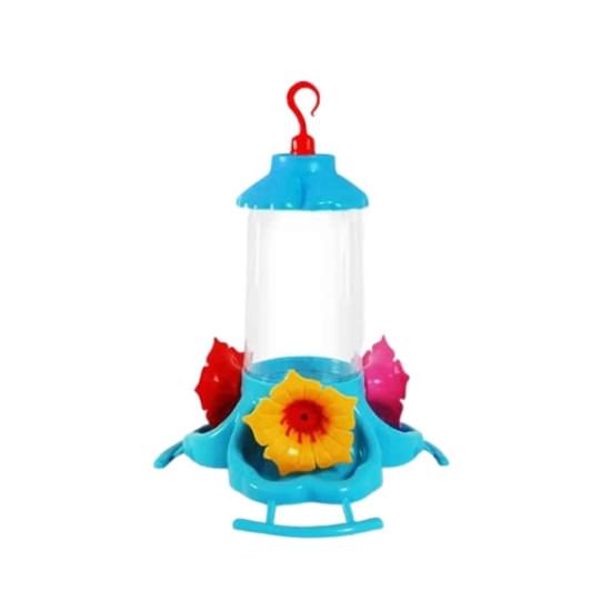 Imagem de Plast pet bebedouro beija flor pop 3 flores com chapeu