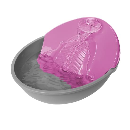 Imagem de Plast pet bebedouro purifi fonte petit rosa