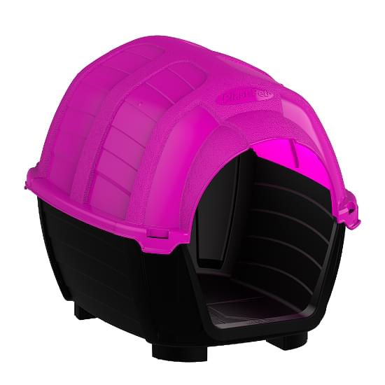 Imagem de Plast pet casinha stone house numero 1 rosa