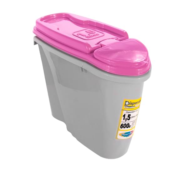 Imagem de Plast pet dispenser home 1,5l rosa