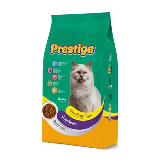 Imagem de Prestige ração para gatos adultos 10,1kg