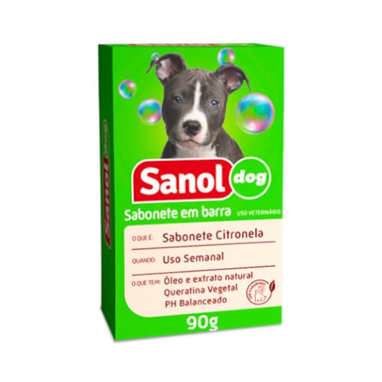 Imagem de Sanoldog sabonete 90g citronela