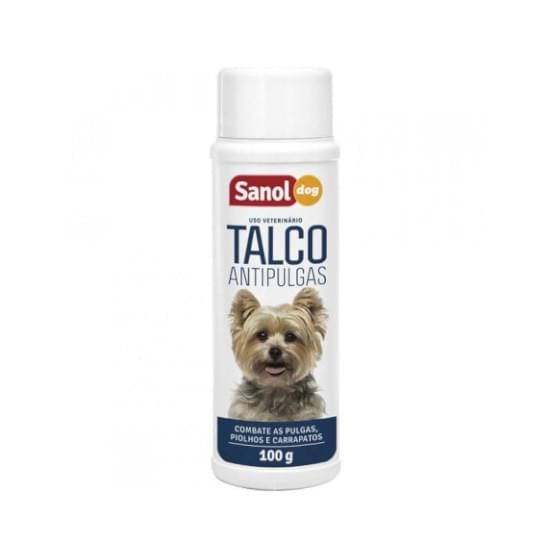 Imagem de Sanoldog talco antipulgas 100g