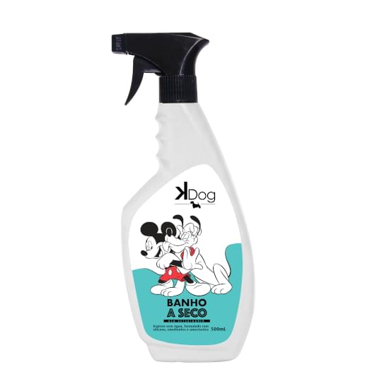 Imagem de Kdog disney banho a seco 500ml com gatilho