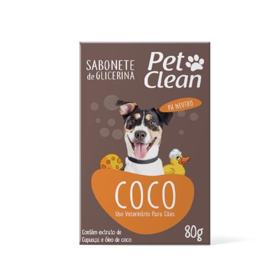 Imagem de Petclean sabonete 80g coco