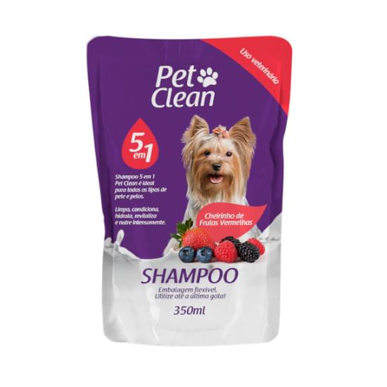 Imagem de Petclean shampoo 350ml 5 em 1