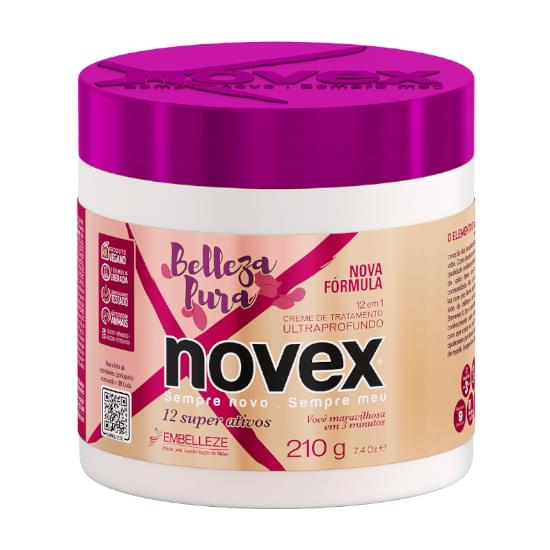 Imagem de Creme de tratamento novex me leva belleza pura 210g