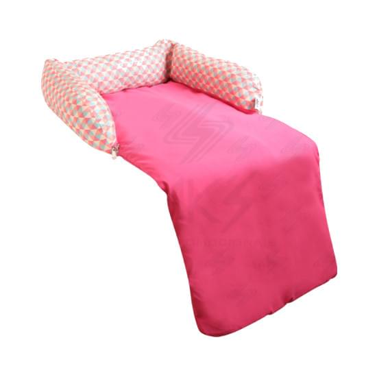 Imagem de Saks cama para sofa rosa